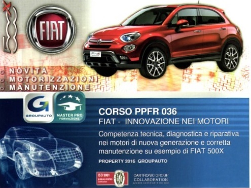 CORSO DI FORMAZIONE: FIAT - INNOVAZIONE NEI MOTORI